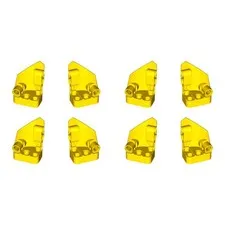 LEGO Technic Briques 8x Brillant Jaune 3x5 sans Clou Panneaux - 87080 87086 -