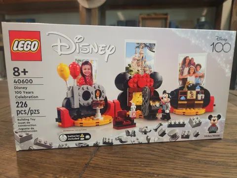 LEGO 40600 Disney 100 Years Celebration Mickey Mouse NEW SEALED Retired 226 pcs