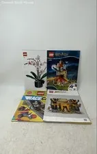 Lot Of 4 Pcs Assorted Lego Large Print Mixed Instruction Manuals For Age 3+