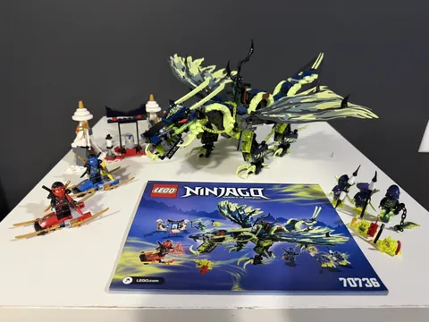 LEGO Ninjago Attack of the Morro Dragon 70736 — 100% Complete, READ DESCRIPTION 
