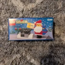 1992 LEGO System #1549: Build-A-Santa and Chimney | New In Box | Free Shipping!!