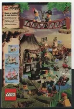 LEGO ADVERTISING INSERTS #  5-2642 # PIRATES # 1991 #