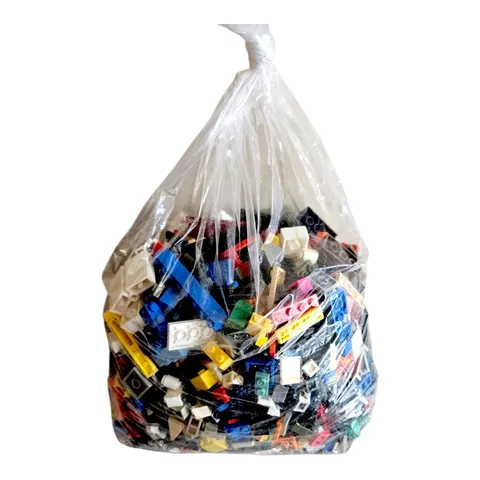 LEGO 2 Pounds Bulk Lot (Bricks, Blocks, Flats, Etc, 1.78 lbs, Washed Lego) 