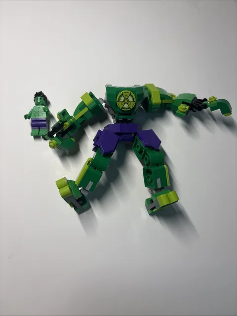 LEGO Marvel Super Heroes 76241 The Hulk Mech Armor - 100% Complete