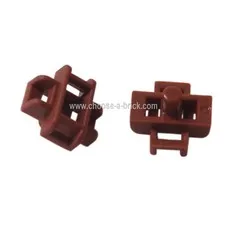 LEGO 50x Reddish Brown Minifigure Scabbard Dual Sword Holder Genuine