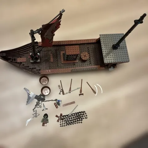 LEGO Castle Fantasy Era Troll Warship 7048 In 2008 Used Retired As Is P2