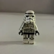LEGO Sand Trooper (Minifigure, Star Wars, SW0383, White Pauldron, Cracked) Cad