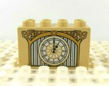 Lego Duplo Printed Brick 2x4 2" Grandfather Clock