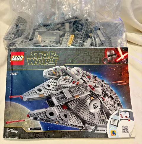 LEGO Star Wars 75257 Incomplete w/ Manual - 3+ Pounds - No Minifigures