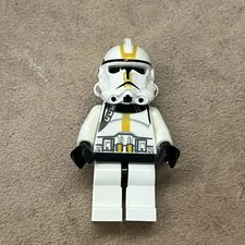LEGO Star Wars Clone Trooper 327th Star Corps Phase 2 Black Head sw0128a 7655
