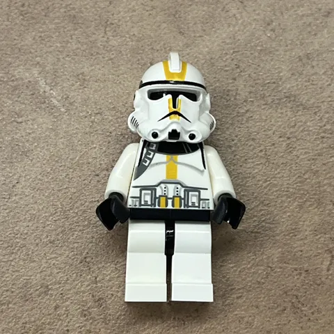 LEGO Star Wars Clone Trooper 327th Star Corps Phase 2 Black Head sw0128a 7655