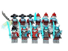 LEGO Minifigure blizzard Samurai General Vex Lot Set Bulk NINJAGO