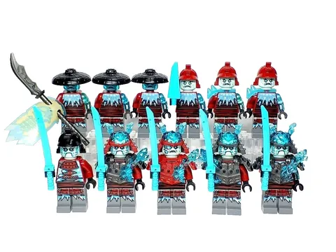 LEGO Minifigure blizzard Samurai General Vex Lot Set Bulk NINJAGO