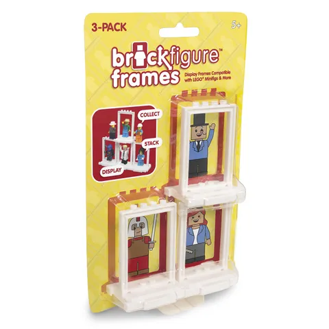Brick Figure Frames - 3 Pack (Lego compatible)