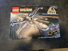 Vintage LEGO Star Wars 7140 X-Wing Fighter Instructions Only - 1999 ORIGINAL