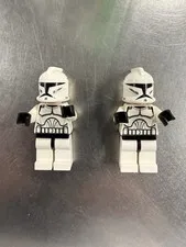 Lego Star Wars Clone Trooper Phase 1 Lot Of 2 sw0201 