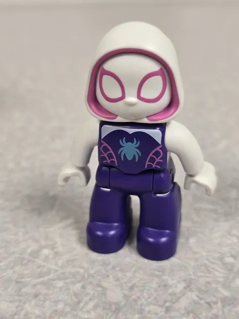 Lego Duplo 10940 Marvel Figure Spider Gwen Purple Ghost Spider Man Free Shipping
