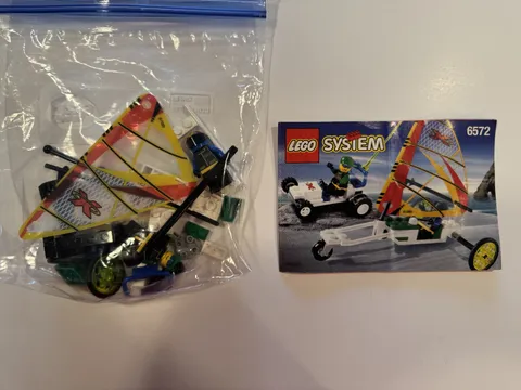Lego 6572 Town Extreme Team WIND RUNNERS 100% Complete Set Without Manual/Box