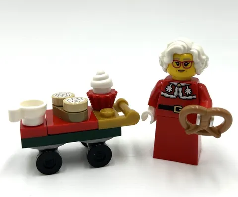 LEGO Mrs. Claus Dessert Trolley minifigure City Advent 60475