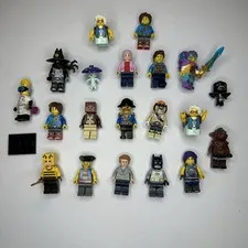 Lego Minifigures DreamZzz, Pirates, Minecraft, Cmf And Heroes Mixed Lot Of 20