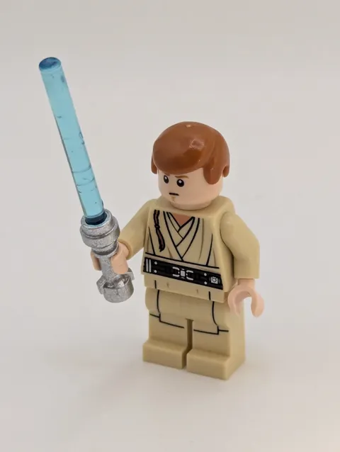LEGO Star Wars Obi-Wan Kenobi Padawan SW0812 Minifigure 75169 Lightsaber