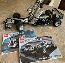 Lego 8458 Silver Champion 100% complete very good condition