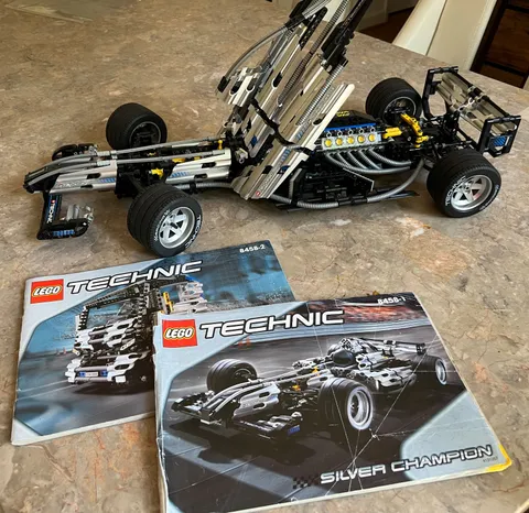 Lego 8458 Silver Champion 100% complete very good condition