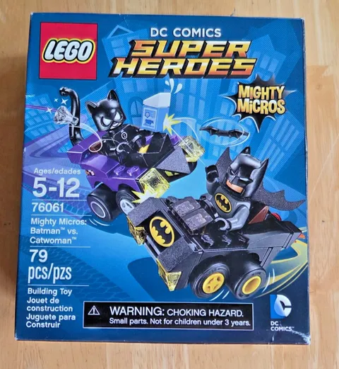 DC Comics Super Heroes Lego 76061 Set Batman vs. Catwoman NEW