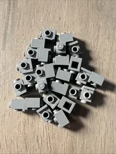 LEGO 4070 Dark Bluish Gray Brick, Modified 1 x 1 with Headlight 27 Pieces