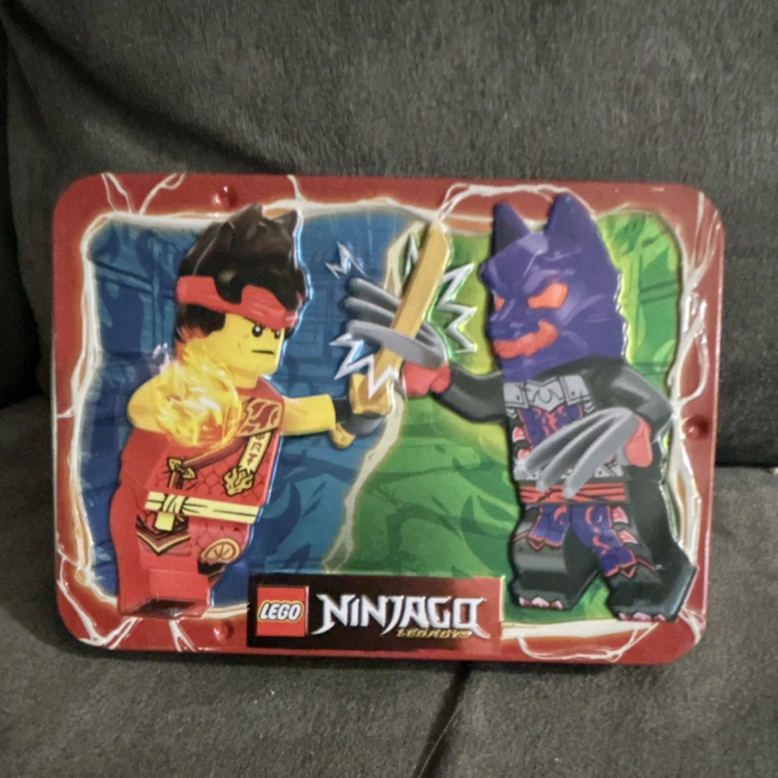 LEGO Ninjago Legacy Limited Edition Metal Storage Box Red Multicolor 2023