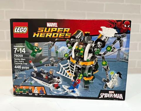 LEGO Marvel Super Heroes 76059 Spider-Man Doc Ock Tentacle Trap 446pcs Comic