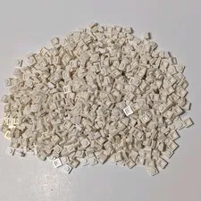 LEGO Replacement 3024 Parts (950pcs) Plate 1 x 1 - White