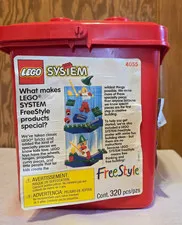 LEGO 4055 Medium Bucket  - 100% w/bucket