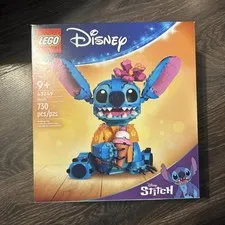 New Sealed - LEGO Disney Classic Stitch 43249 Toy Building Set, 730 Pieces
