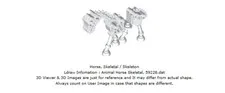 LEGO® Part 59228 - Horse, Skeletal / Skeleton
