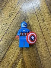 LEGO Captain America Minifigure Retired 76017 sh0106 CMF Lot Rare Marvel - 2R