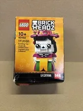 LEGO BRICKHEADZ 40492 LA CATRINA FACTORY SEALED DAMAGED BOX
