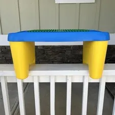 LEGO DUPLO Lap Building Table With Two Sided Storage # 72635 1998 USA Made