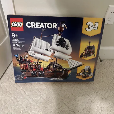 Retired New Sealed in Box LEGO CREATOR Pirate Ship 31109 FREE SHIPPING 