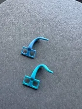 LEGO - Minifigure Accessories - Tail - Mouse - Aqua Blue and Purple