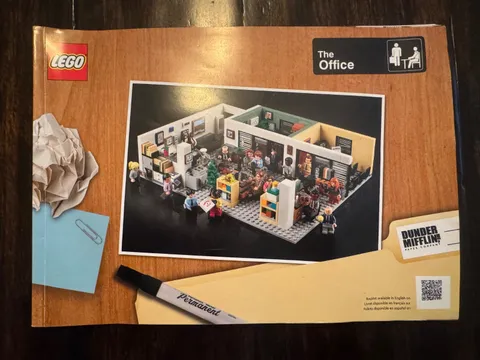 LEGO The Office Instructions Manual Booklet ONLY 21336 NO BRICKS
