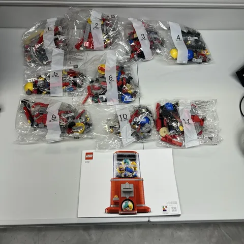 LEGO Ideas 21358 Minifigure Vending Machine No Box Incomplete Sealed Bags Parts