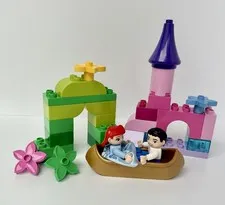 Lego Duplo Toddler Building Set #10516 Disney Ariel's Magical Boat Ride Complete