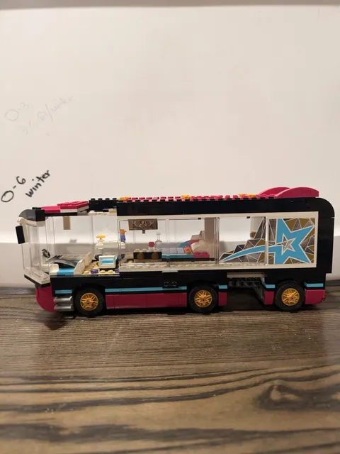 LEGO Friends Pop Star Tour Bus 3 Mini-Doll Figures frnd174/175/176 41106