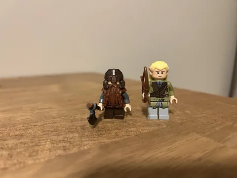 Lego Lord Of The Rings Minifigures Lot Legolas and Gimli Mines of Moria 9473