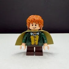 LEGO Lord of the Rings Merry Dark Green Jacket Minifigure lor016 Genuine LEGO