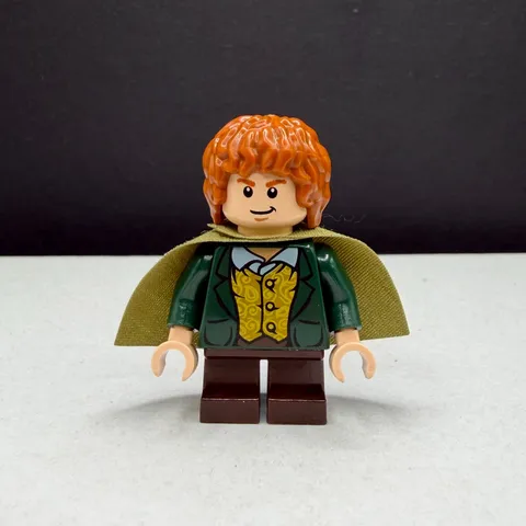 LEGO Lord of the Rings Merry Dark Green Jacket Minifigure lor016 Genuine LEGO