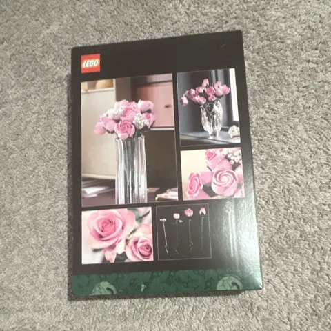 LEGO Botanicals Bouquet of Pink Roses 10374 Complete Set 789 pcs Age 18+