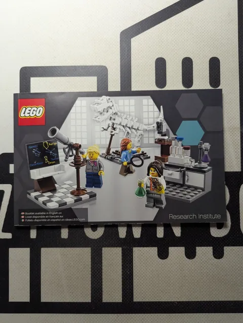 LEGO Ideas #008: Research Institute Set 21110 Instruction Manual Only! 2014