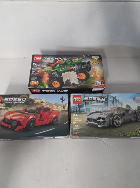 lego speed champions lot 76915 ,76914 42149 Monster Jam Dragon Retired 